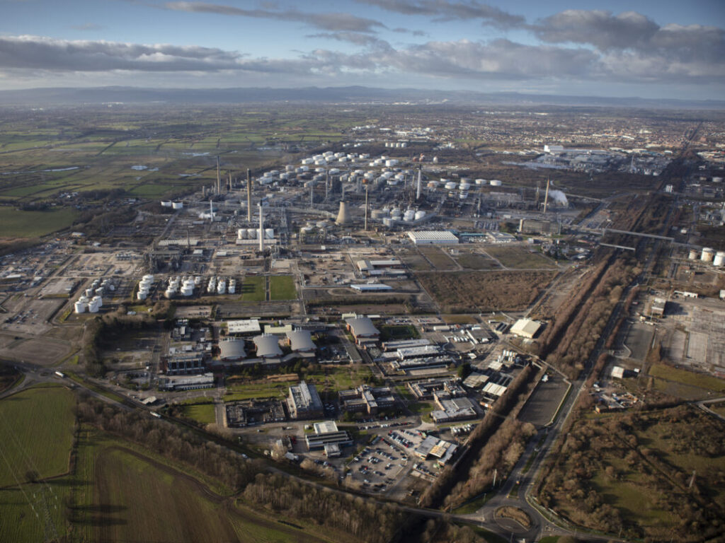 Aerial photo of Thornton Science Park