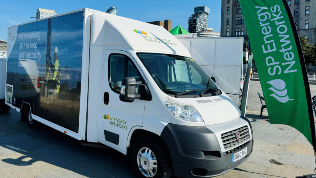 an SP Energy Networks Van
