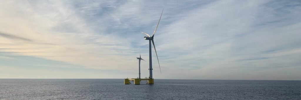 a floating offshore wind turbine