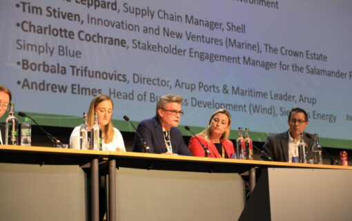 The panel experts at All Energy Glasgow. Image: John Lubbock