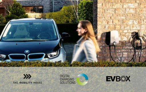 The solution enables employees to be reimbursed for the electricity they use to charge their company EV at home. Image: EVBox.
