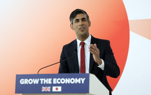 UK Prime Minister Rishi Sunak in Japan. Image via Flickr 10 Downing Street