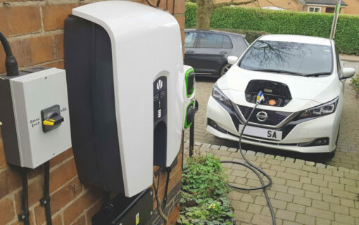 A V2G charger installed as part of the Seev4 City Project. Image: Cenex.