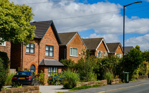 Houses taking part in the Living Lab. Image: Energy Systems Catapult