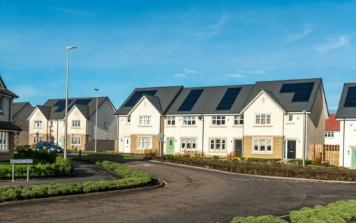 The full development at Maidenhill includes 800 homes
