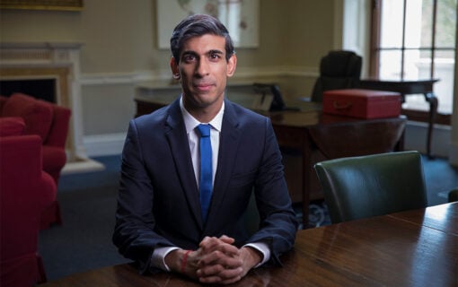 Chancellor Rishi Sunak. Image: gov.uk.