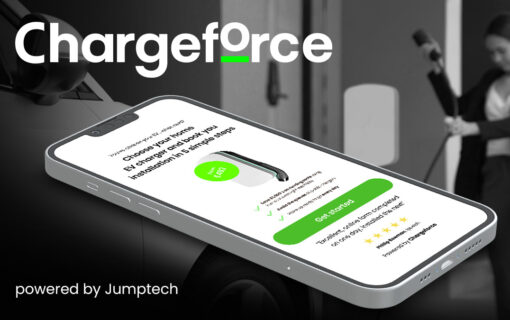 Chargeforce leverages Jumptech's extensive network of installation companies. Image: Jumptech.