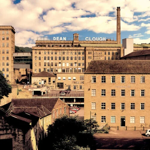 a view of historic buildings