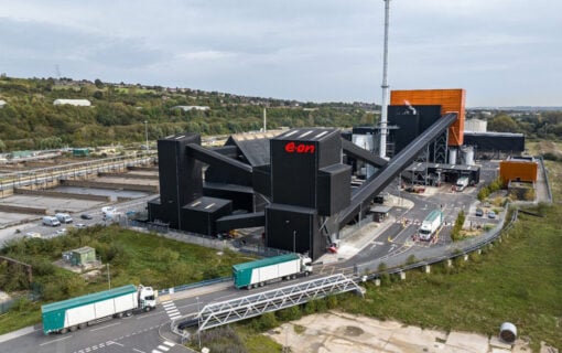E.ON's Blackburn Meadows biomass power plant