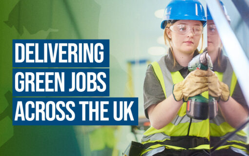 The Green Jobs Delivery Group is to support the government's goal of creating 480
