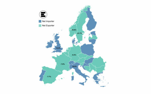 EU interconnector report map. Image: EnAppSys