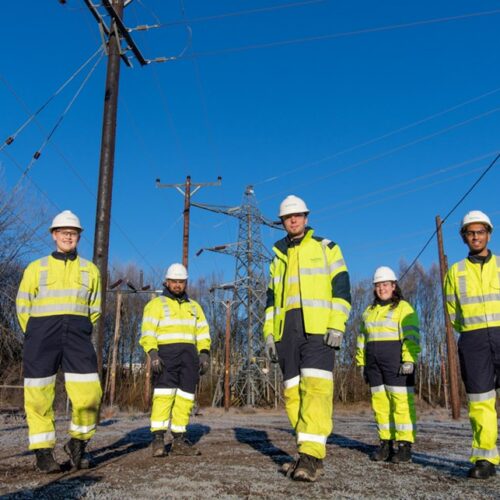 Electricity North West Workers and Transmission Lines