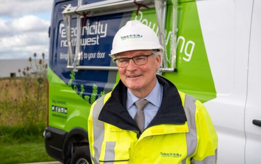 Electricity North West's chief executive Peter Emery. Image: Electricity North West.