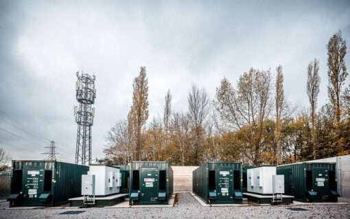 The battery storage asset went live earlier this month. Image: Habitat Energy.