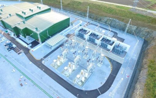 Hitachi ABB's HVDC converter system. Image: Hitachi ABB.