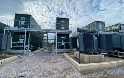 Hallen is Voltalia's flagship battery energy storage site in Britain. Image: Limejump.