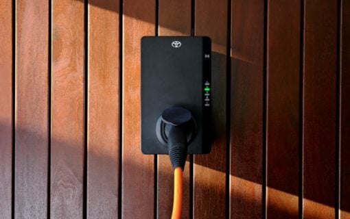 The first domestic wallbox chargepoint