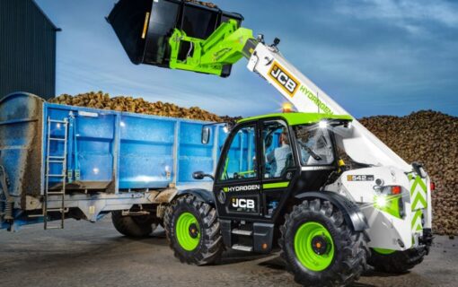 An image of a hydrogen-powered JCB. Image: JCB.