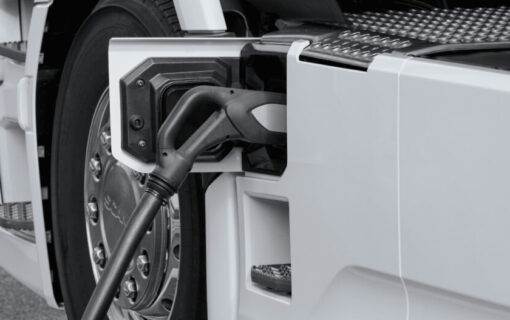 Ernion is targeting 40,000 EV chargers by 2030. Image: Scania.