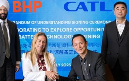 Image of partnership BHP and CATL