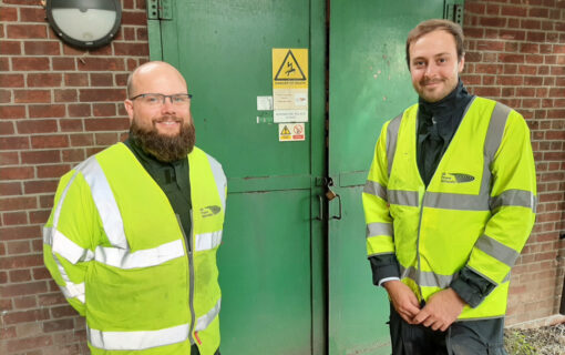 This is the first time the Smart Cable Guards - which are designed to act as a stethoscope for the grid - have been used in the UK. Image: UKPN.