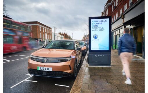 JOLT Vauxhall collab charger