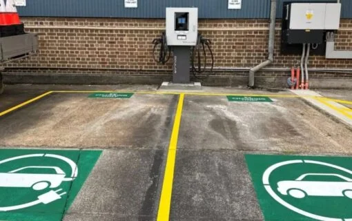 Kerbside EV charger Image New South Wales government