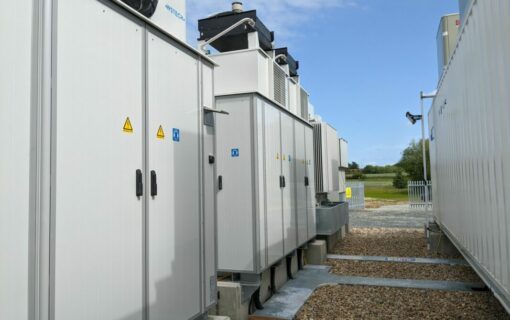 Gore Street’s Lower Road battery energy storage system (BESS), which has in the past been one of the top performing assets in the UK market. Image: Gore Street.