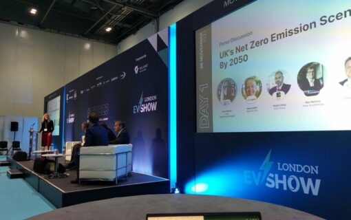 The panel discussed the topic on the first day of the London EV Show 2023. Image: Solar Media.