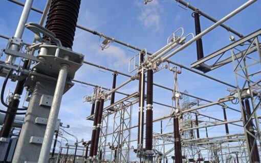 The shunt reactor has been installed at a substation in Frodsham