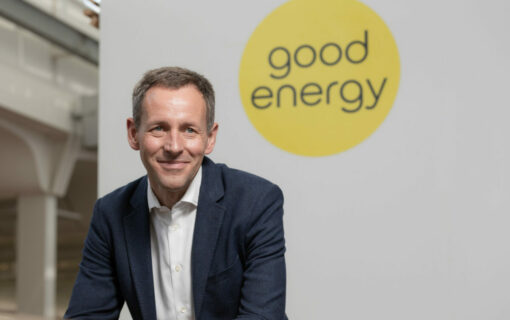 Nigel Pocklington, Good Energy CEO (above). Image: Good Energy.
