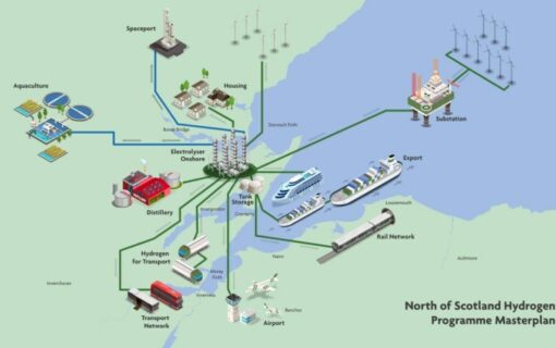 The first project to be developed by ScottishPower and Storegga will be the Cromarty Hydrogen Project. Image: ScottishPower.