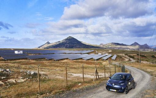 EVBox and The Mobility House are already collaborating on the Porto Santo project. Image: Groupe Renault.