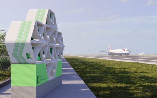 Runway wind panel