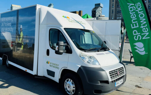 an SP Energy Networks Van