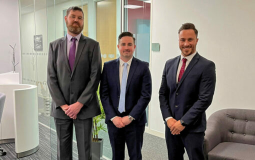 The Burns & McDonnell team in Scotland. Image: Burns & McDonnell