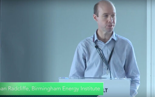 ‘Storage is the Future’ talk by UK academic Jonathan Radcliffe