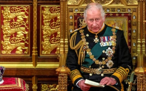State opening of parliament kind charles