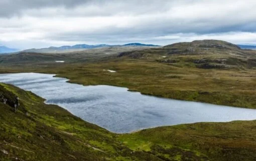 A wide view of Loch Ness