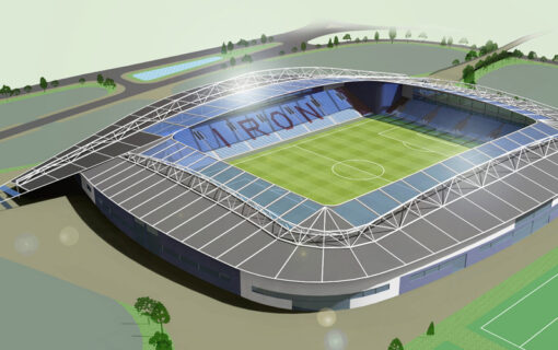 Scunthorpe United reveal plans for new solar-powered stadium