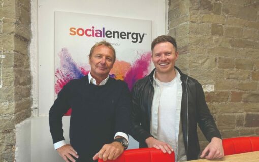 Social Energy co-founders Julian Wiley (left) and Ryan Gill (right). Credit: Social Energy.