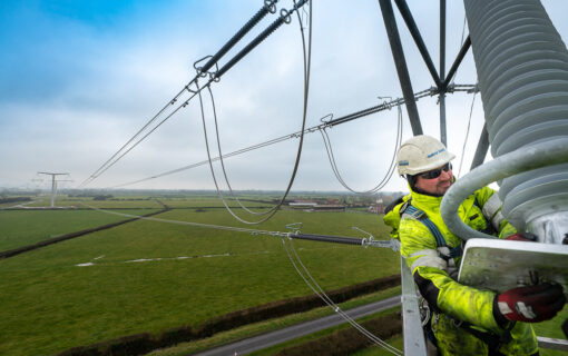 The Hinkley Connection Project will span 57km when complete. Image: NGET.