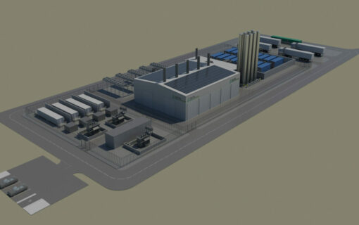 Carlton Power granted green light for phase one of 200MW Trafford Green Hydrogen scheme. Image: Carlton Power.