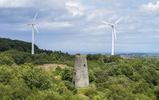 Northern Ireland saved £243 million in 2023 by using wind power. Image: Rossographer.