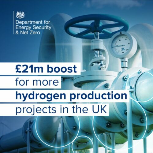 UK gov funding for hydrogen Image DESNZ