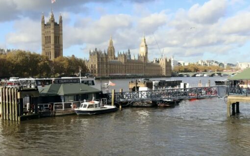 UKPN - view of the River Thames and Parliament