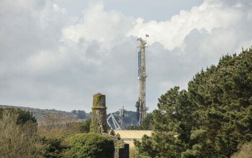 The United Downs site in Cornwall. Image: Geothermal Engineering.