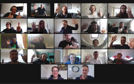 Upside Energy has been embracing video calls as it transitions to remote working. Image: Upside Energy.