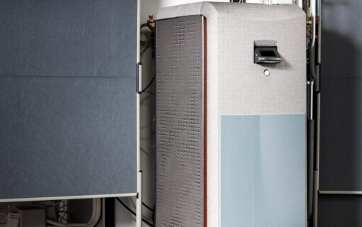 Vattenfall and Feenstra's high-temperature heat pump. Image: Vattenfall.