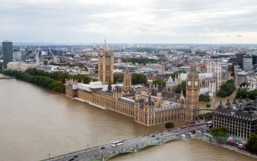 Westminster on River Thames